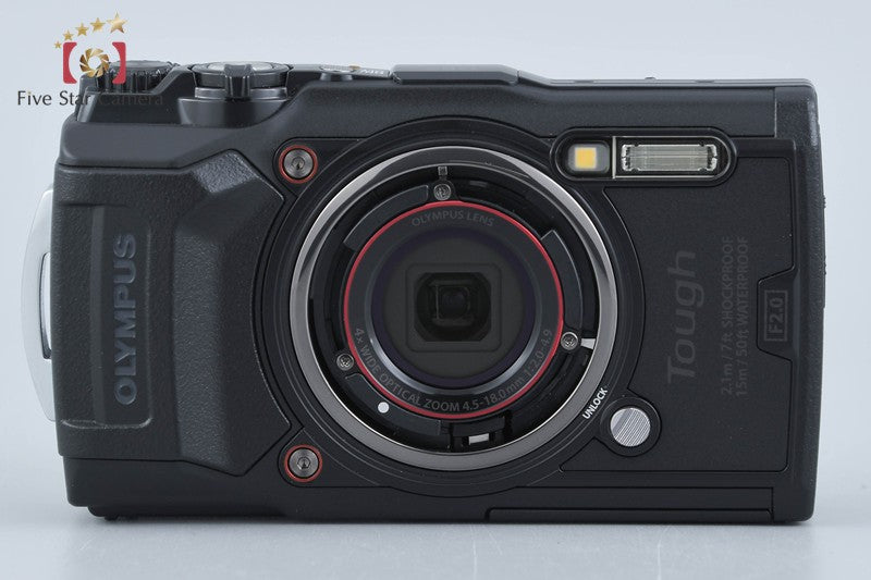 "Count 162" Olympus Tough TG-6 Black 12.0 MP Waterproof Digital Camera