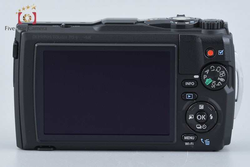 "Count 162" Olympus Tough TG-6 Black 12.0 MP Waterproof Digital Camera