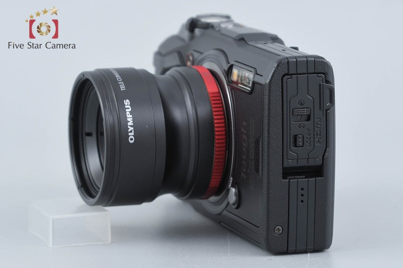 "Count 162" Olympus Tough TG-6 Black 12.0 MP Waterproof Digital Camera
