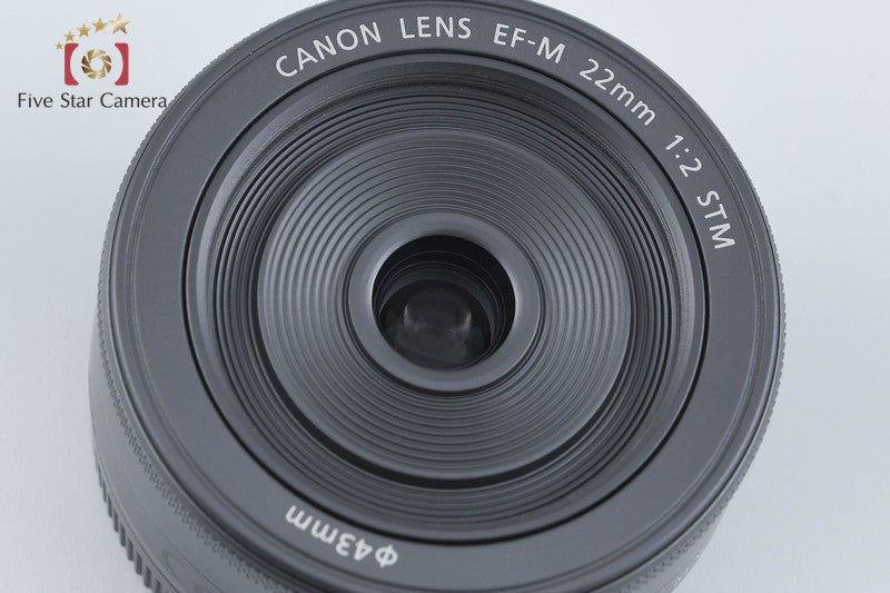 Canon EF-M 22mm f/2 STM Black