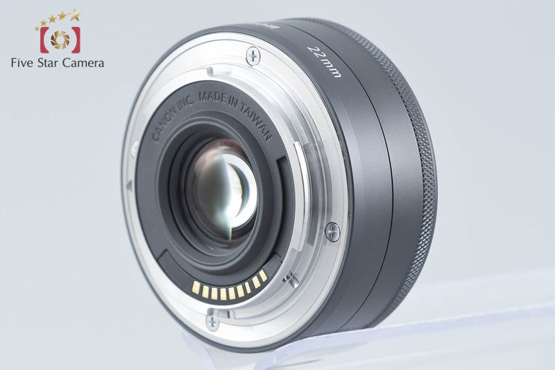Canon EF-M 22mm f/2 STM Black