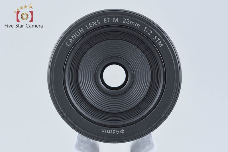 Canon EF-M 22mm f/2 STM Black