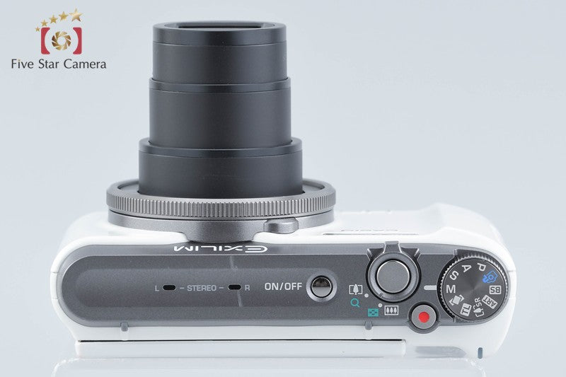 Casio HIGH SPEED EXILIM EX-ZR1100 White 16.1 MP Digital Camera