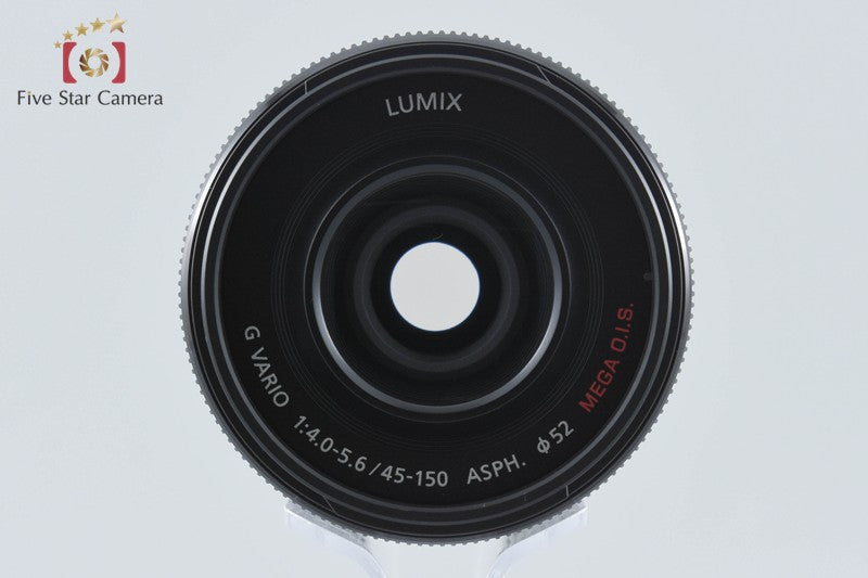 Panasonic LUMIX G VARIO 45-150mm f/4-5.6 ASPH. MEGA O.I.S. H-FS45150 Black