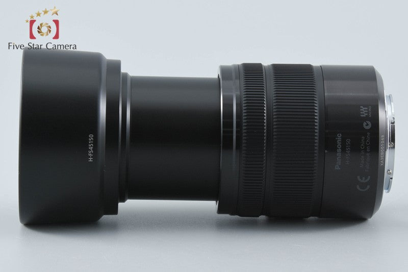 Panasonic LUMIX G VARIO 45-150mm f/4-5.6 ASPH. MEGA O.I.S. H-FS45150 Black
