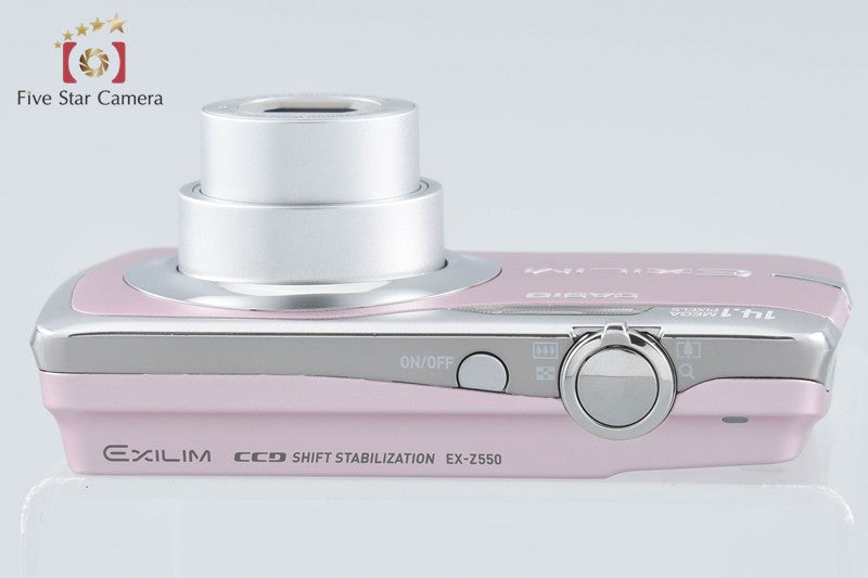 Casio EXILIM EX-Z550 Pink 14.1 MP Digital Camera