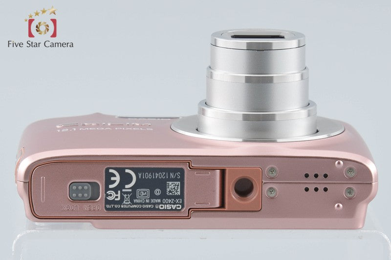 Casio EXILIM EX-Z400 Pink 12.1 MP Digital Camera