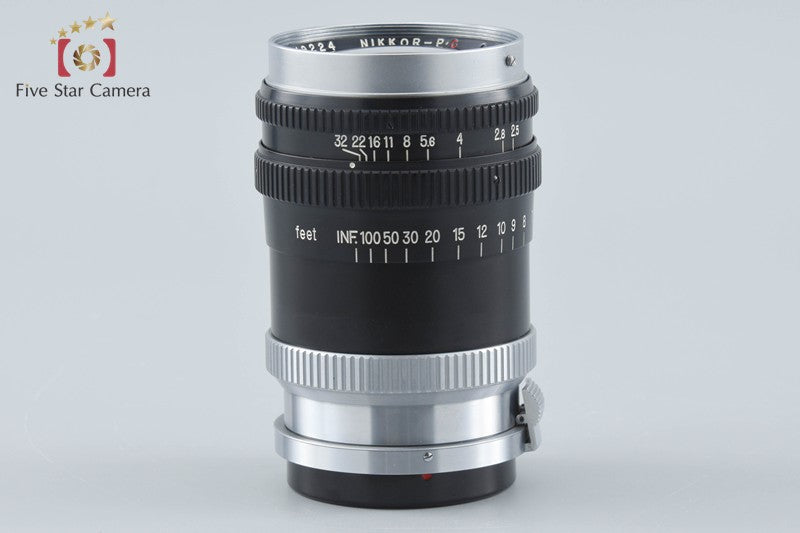 Nikon NIKKOR-P.C 105mm f/2.5 Nikon S Mount