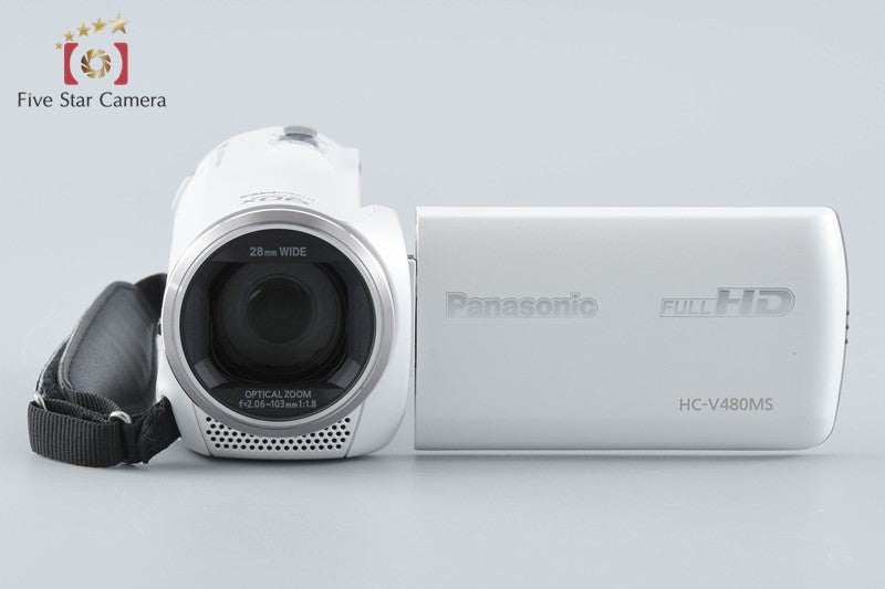 Panasonic HC-V480MS White Digital Hi-Vision Video Camera