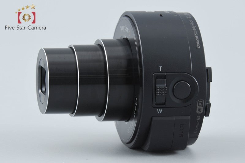 Sony Cyber-Shot DSC-QX10 Black 18.2 MP Lens Style Digital Camera