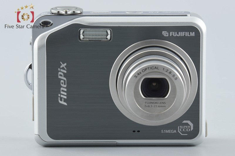 Fujifilm FinePix V10 Gun Metallic 5.1 MP Digital Camera