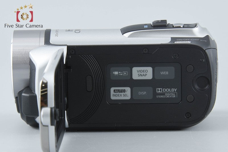 Canon iVIS HF R11 Snow Silver Full Hi-Vision Digital Camcorder