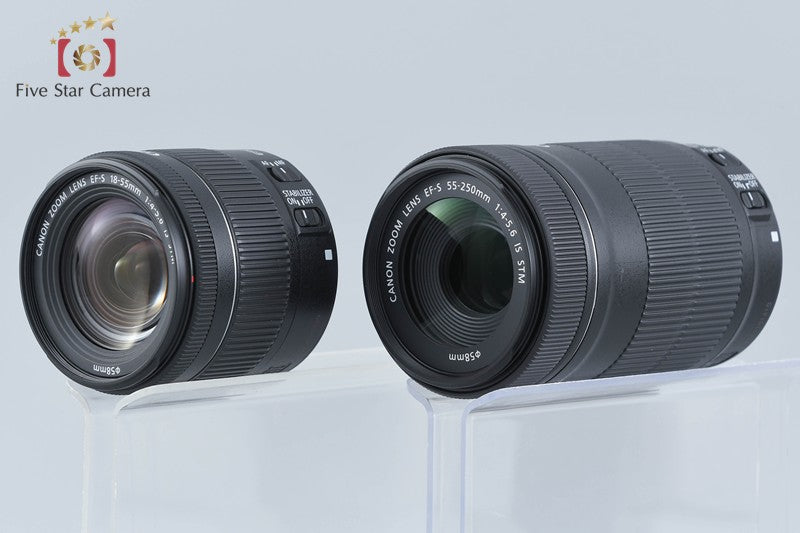Canon EOS Kiss X10 / Rebel SL3 / 250D / 200DII 24.1 MP 18-55 55-250 Lenses