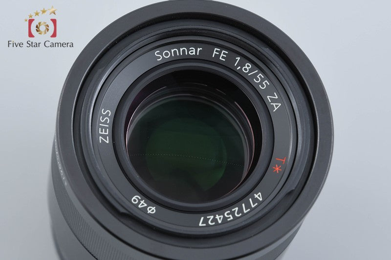 Sony Carl Zeiss Sonnar FE 55mm f/1.8 ZA T* SEL55F18Z