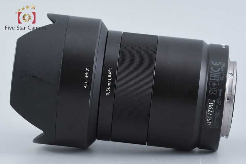 Sony Carl Zeiss Sonnar FE 55mm f/1.8 ZA T* SEL55F18Z
