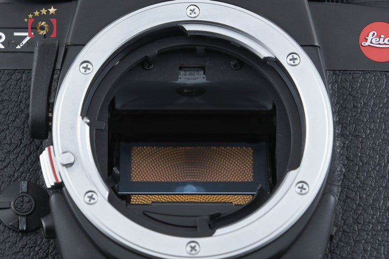 Leica R7 Black 35mm SLR Film Camera Body