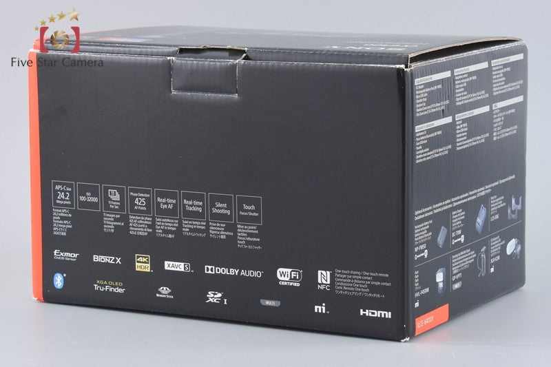 Sony α6400 ILCE-6400 Black 24.2 MP 16-50 55-210 Lenses [Multiple Languages]
