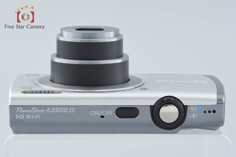 Canon PowerShot A3500 IS Silver 16.0 MP Digital Camera