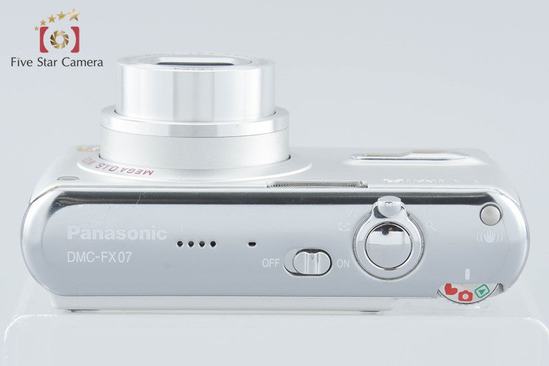 Panasonic LUMIX DMC-FX07 Silky Silver 7.2 MP Digital Camera