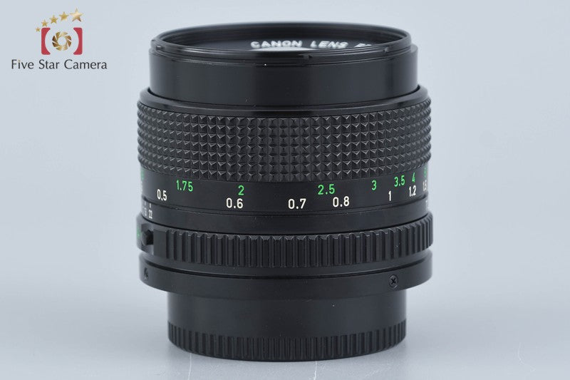 Canon New FD 50mm f/1.4