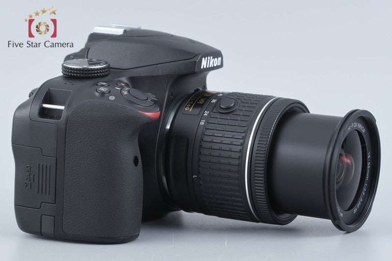 "Count 1,167" Nikon D3400 Black 24.2 MP DSLR Camera 18-55 VR Lens