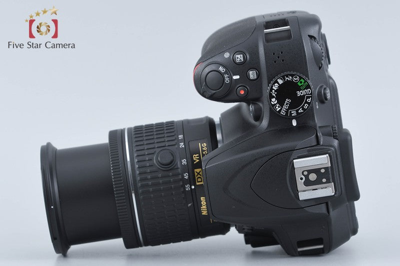 "Count 1,167" Nikon D3400 Black 24.2 MP DSLR Camera 18-55 VR Lens