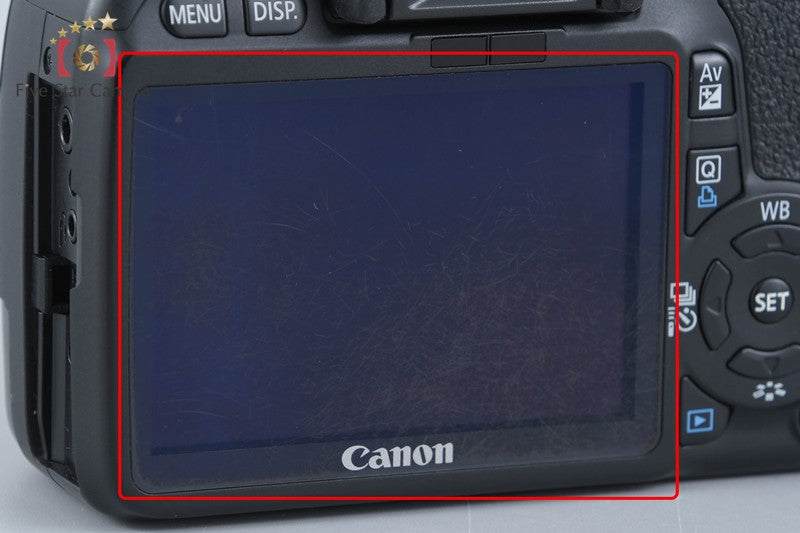 Canon EOS Kiss X4 / Rebel T2i / 550D 18.0 MP Digital SLR Camera 18-55 Lens