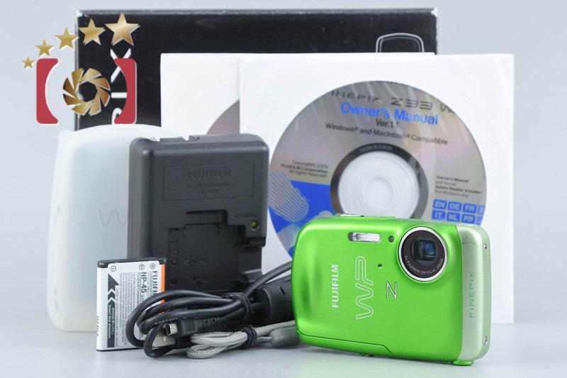 Fujifilm FinePix Z33WP Green 10.0 MP Digital Camera w/ Box