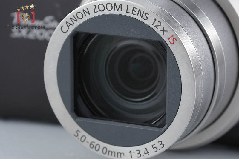 Canon PowerShot SX200 IS Warm Black 12.1 MP Digital Camera w/ Box from Japan