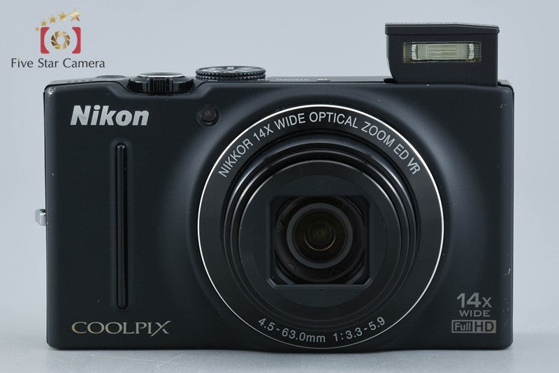 Nikon COOLPIX S8200 Noble Black 16.0 MP Digital Camera