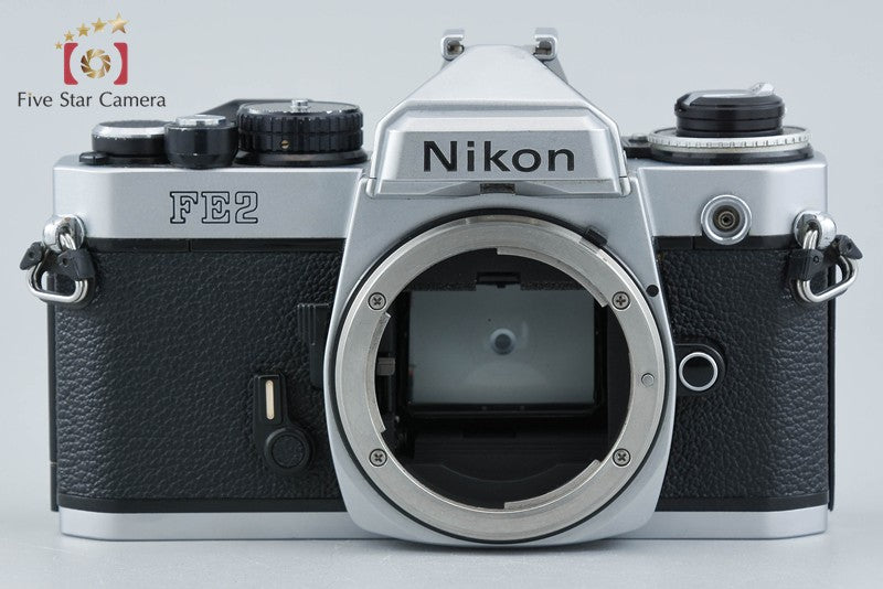 Nikon FE2 Silver 35mm SLR Film Camera Body