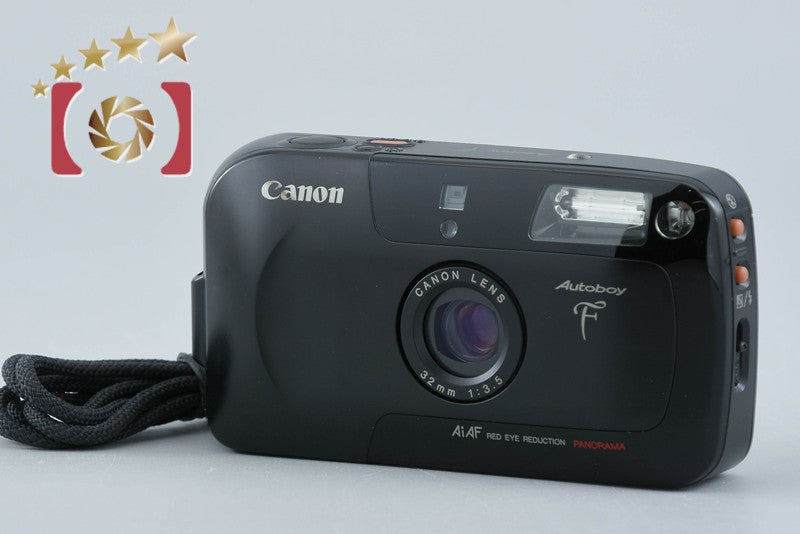 Canon Autoboy F Black 35mm Point & Shoot Film Camera