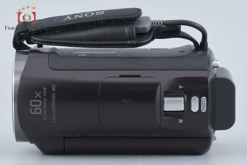 SONY HDR-PJ670 Brown Full HD Digital Camcorder [Multiple Languages]
