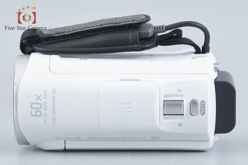 Sony Handycam HDR-CX670 White Digital HD Camcorder [Multiple Languages]