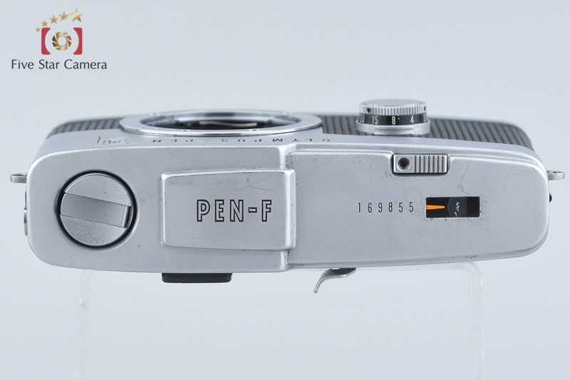 Olympus PEN F Silver 35mm Half Frame Film Camera