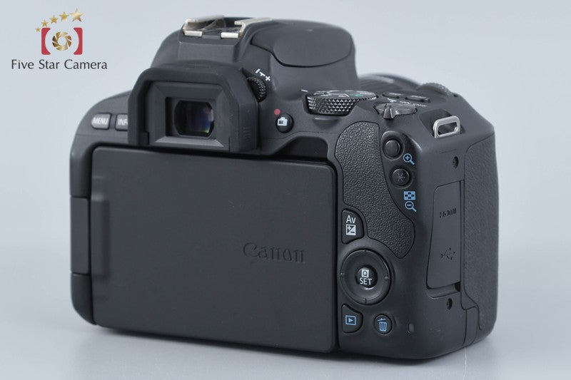 Canon EOS Kiss X9 / Rebel SL2 / 200D Black 24.2 MP DSLR 18-55 IS STM Lens