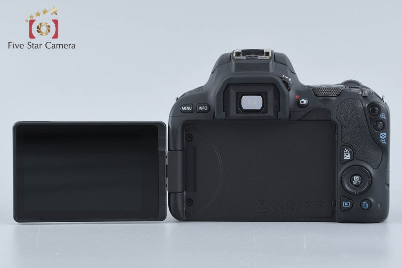Canon EOS Kiss X9 / Rebel SL2 / 200D Black 24.2 MP DSLR 18-55 IS STM Lens