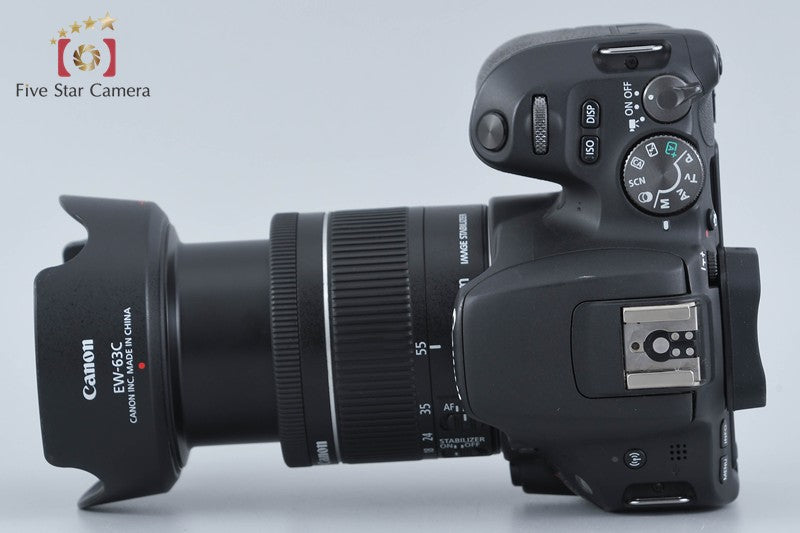 Canon EOS Kiss X9 / Rebel SL2 / 200D Black 24.2 MP DSLR 18-55 IS STM Lens