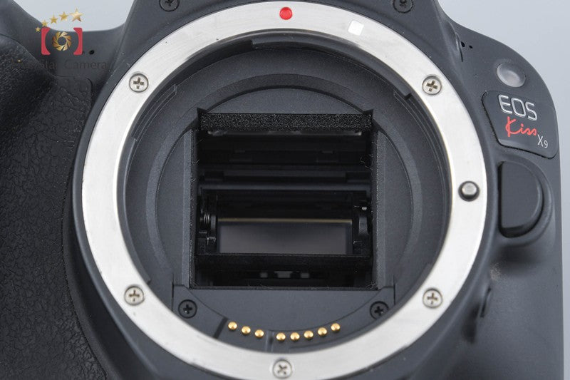 Canon EOS Kiss X9 / Rebel SL2 / 200D Black 24.2 MP DSLR 18-55 IS STM Lens