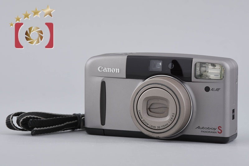 Canon Autoboy S PANORAMA Greige Titanium 35mm Point & Shoot Film Camera