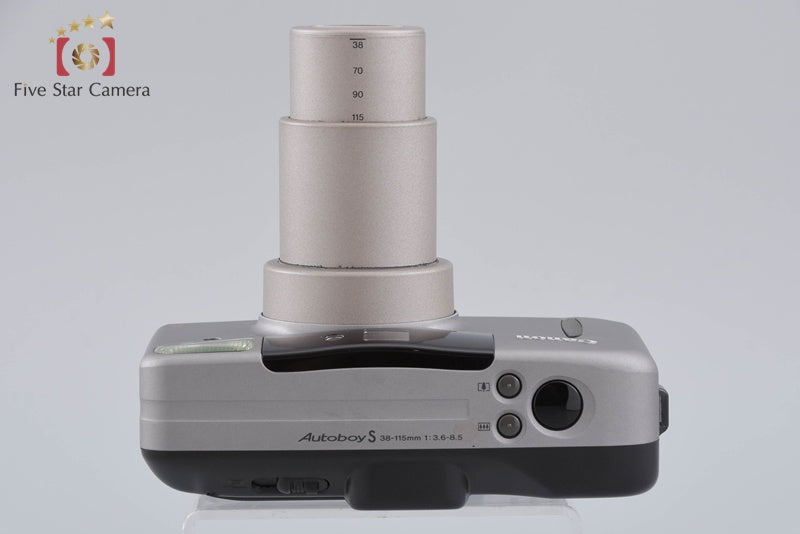 Canon Autoboy S PANORAMA Greige Titanium 35mm Point & Shoot Film Camera