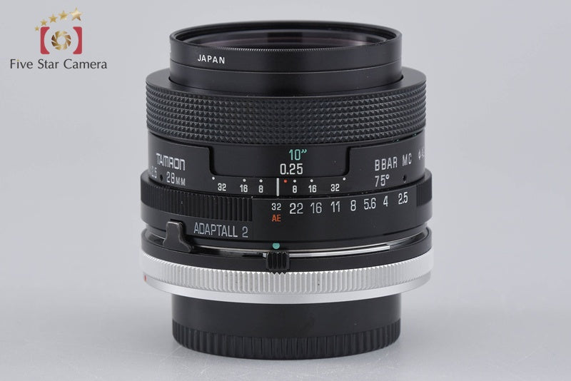 TAMRON 02B 28mm f/2.5 BBAR MC for Canon
