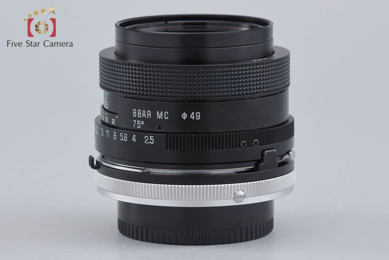 TAMRON 02B 28mm f/2.5 BBAR MC for Canon