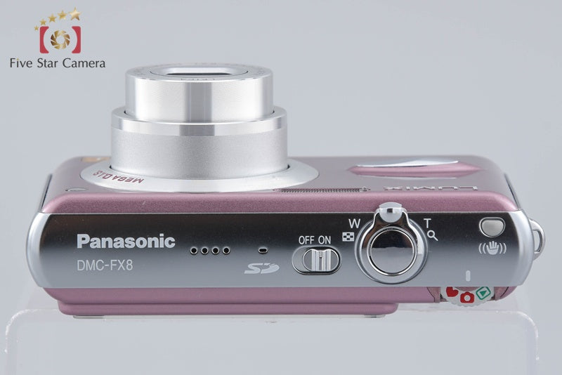 Panasonic LUMIX DMC-FX8 Misty Pink 5.0 MP Digital Camera