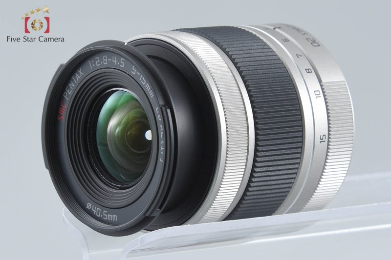 "Shutter count 37" PENTAX Q White 12.4 MP DSLR Camera 02 5-15 Lens