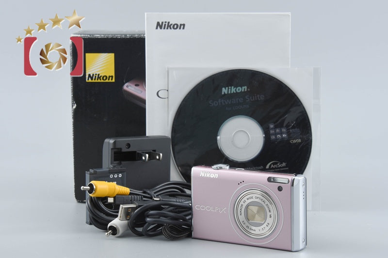 Nikon COOLPIX S640 Precious Pink 12.2 MP Digital Camera w/ Box