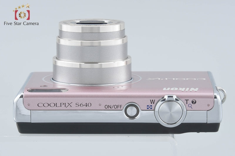 Nikon COOLPIX S640 Precious Pink 12.2 MP Digital Camera w/ Box