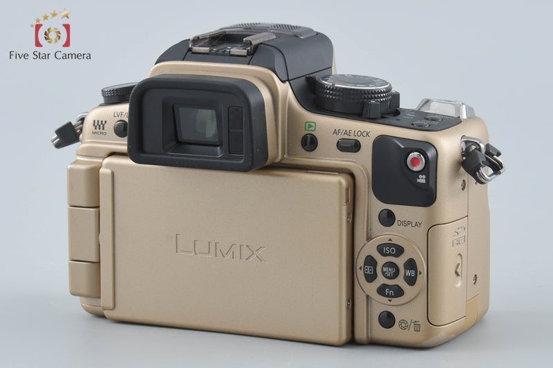 Panasonic LUMIX DMC-GH1 Gold 12.1MP Digital Camera [Japanese Language Only]