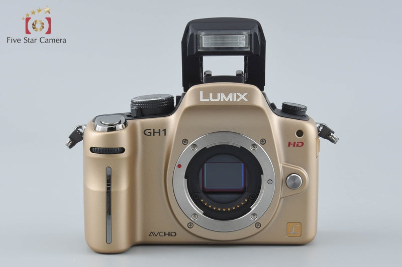 Panasonic LUMIX DMC-GH1 Gold 12.1MP Digital Camera [Japanese Language Only]