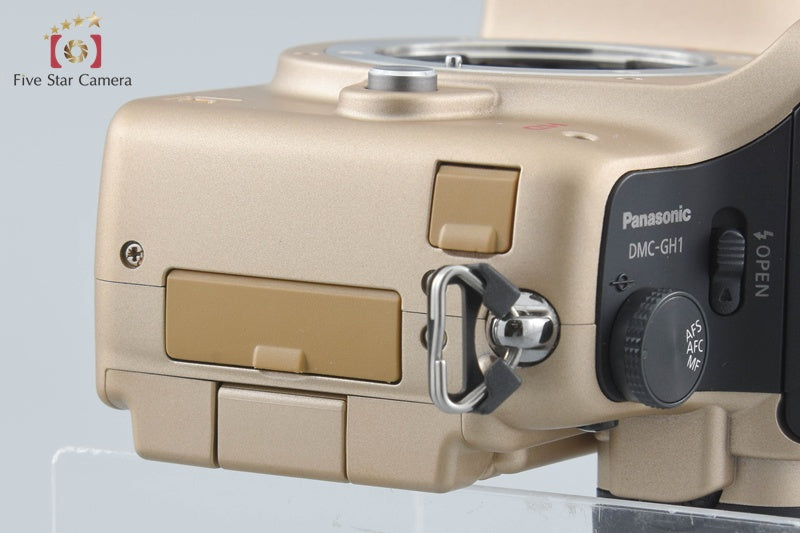 Panasonic LUMIX DMC-GH1 Gold 12.1MP Digital Camera [Japanese Language Only]